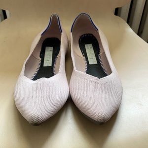 Rothy’s Pedal Pink Pointed Shoe Size 11